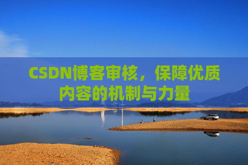 CSDN博客审核，保障优质内容的机制与力量